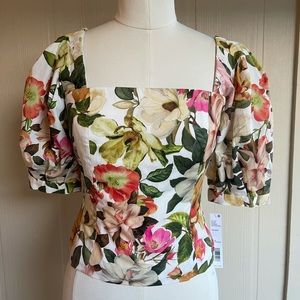 Antonio Melani Floral Top size 2